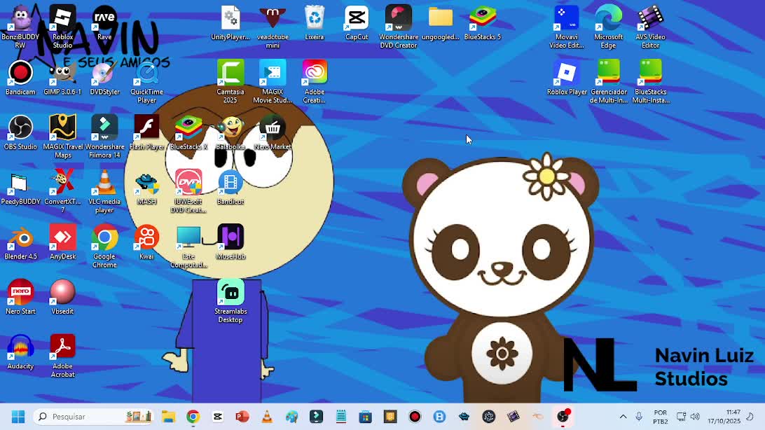 Como colocar o wallpaper do Navin e seus Amigos (TUTORIAL)
