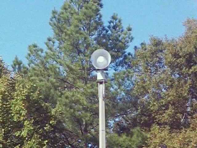 Federal Signal 2001-DC Alert Test. Germantown, Tennessee