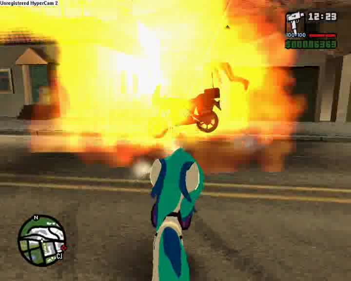 dj pony plays gta sa