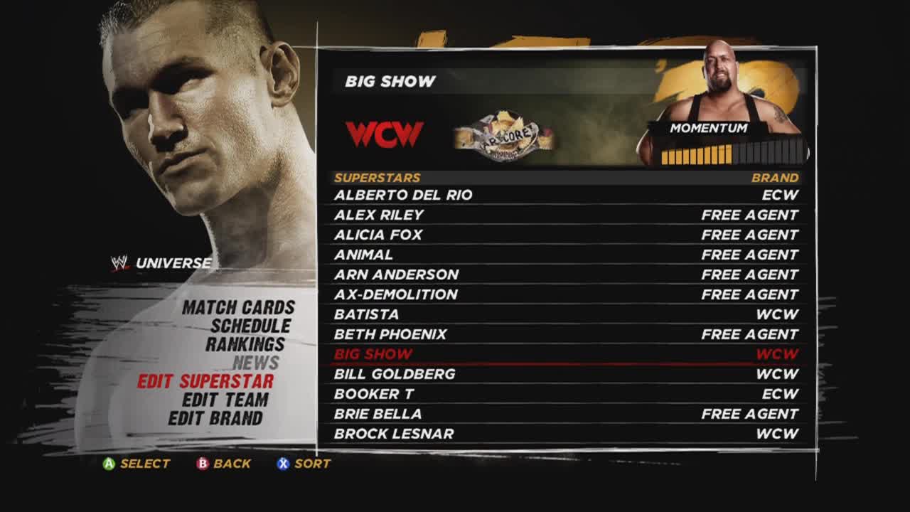 WWE '12 Universe Mode  Brand Reveal and Superstar Draft with sma11z99