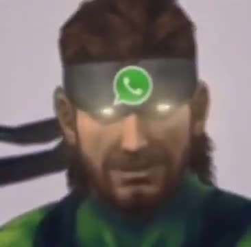 Snake uses WhatsApp instead of Codec 💀