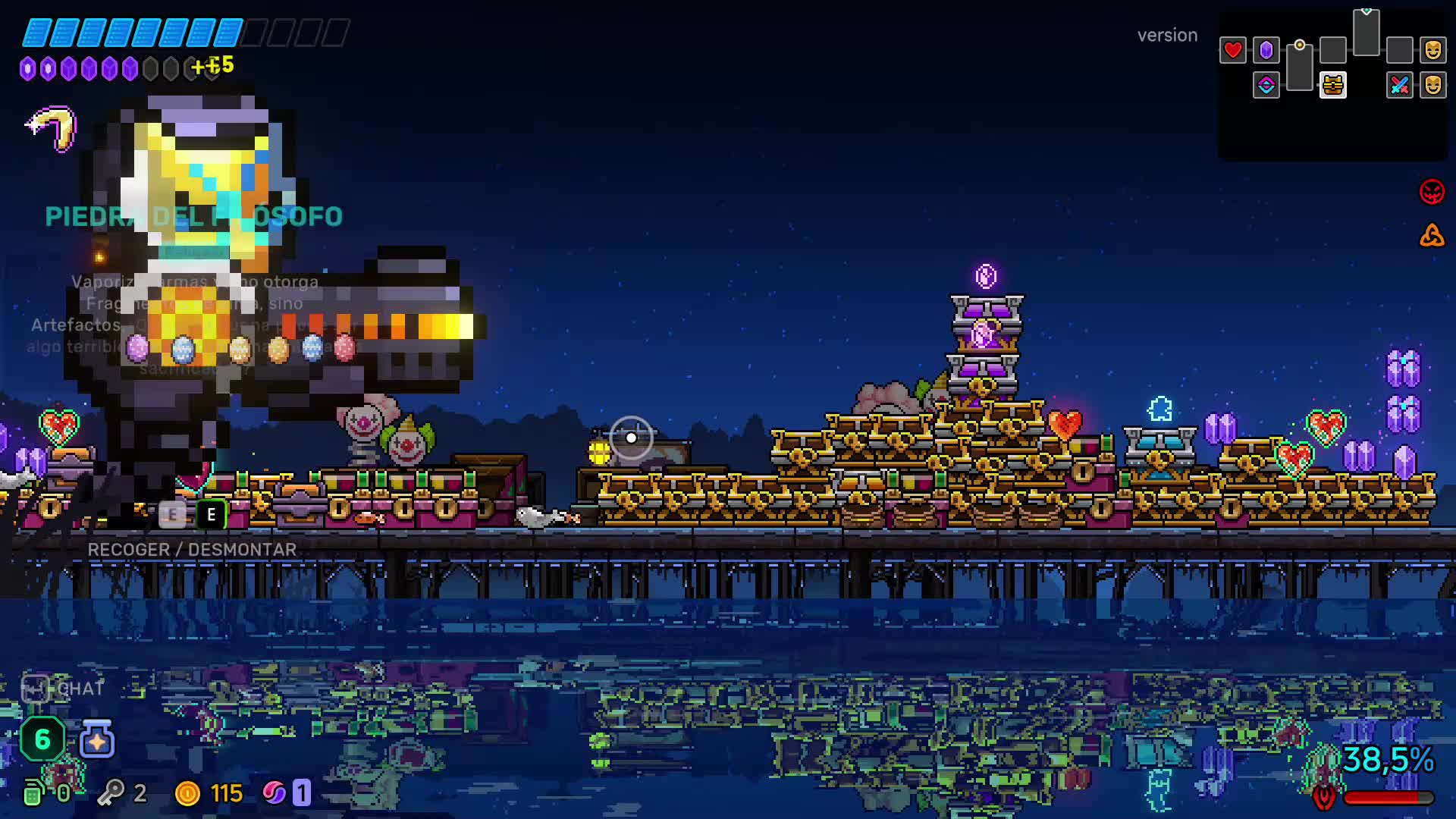 Neon Abyss 2 - Pesca para crecer grande, fuerte y bugear el juego Neon Abyss 2 - Pesca para crecer grande, fuerte y bugear el juego