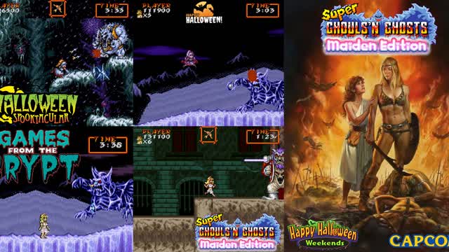 Games from the Crypt 2025 - Super Ghouls N Ghosts: Maiden Edition (Super Nintendo Rom Hack) Part 2 Games from the Crypt 2025 - Super Ghouls N Ghosts: Maiden Edition (Super Nintendo Rom Hack) Part 2