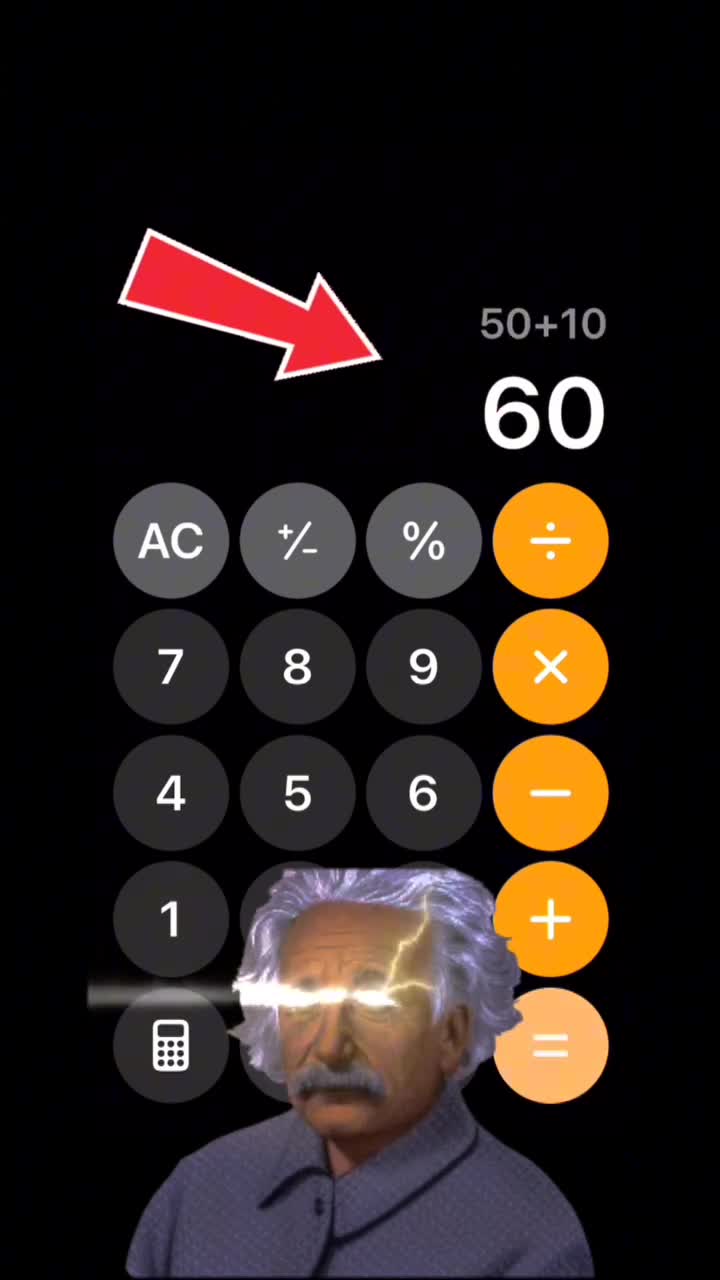 what is he typing into the calculator.avi