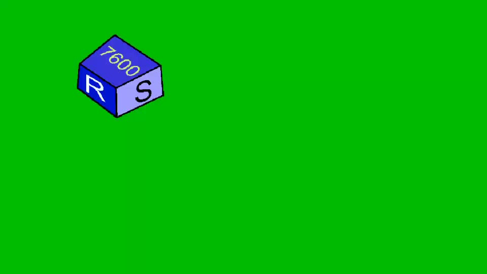 RadiatorSprings7600 Logo Cube Color Animated