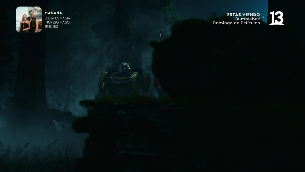 final de la película bumblebee y inicio de lugares que hablan en el 13