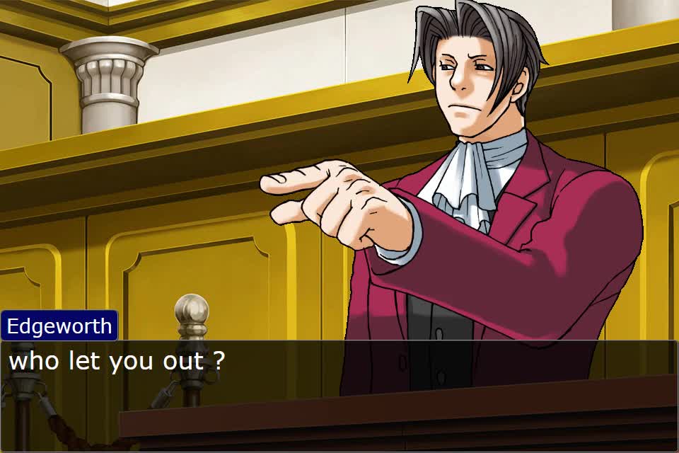 edgeworth sends phoenix to the shadow realm