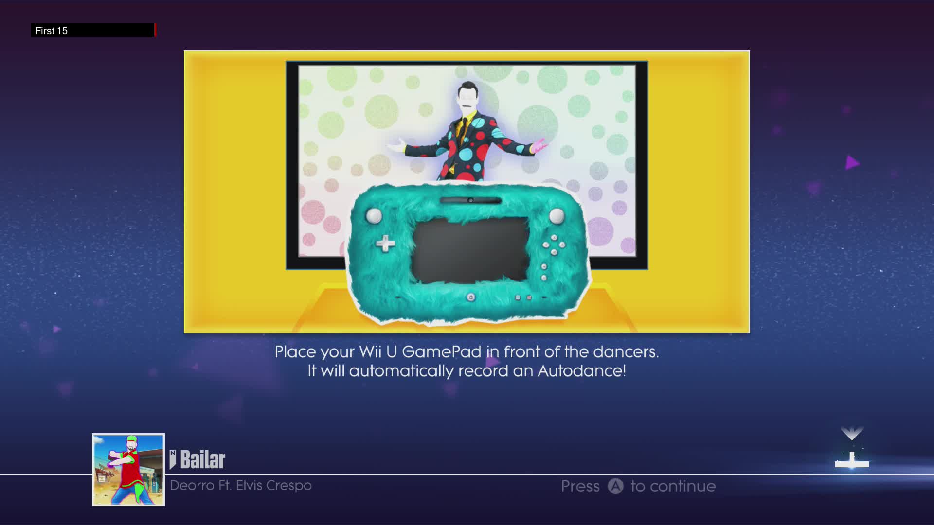 The First 15 Minutes of Just Dance 2017 (Wii U)
