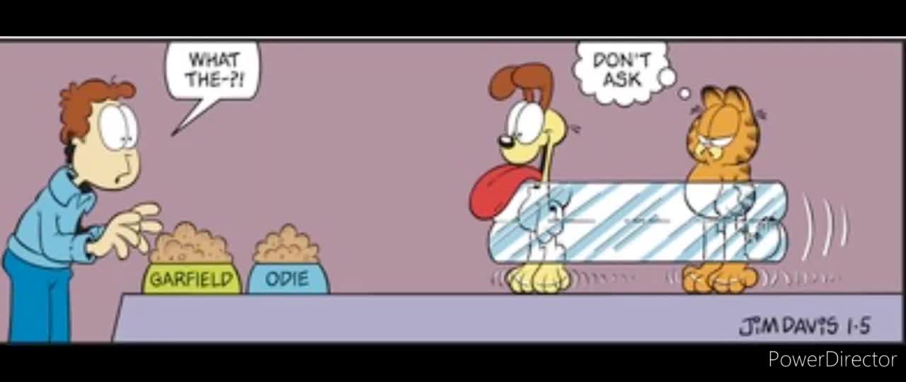 2025_01_05 Garfielf Dub (Garfield and Odie chill in the Freezing Pool)