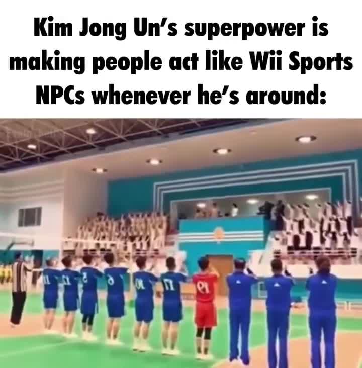 Bro got Wii Sports NPC aura 😭