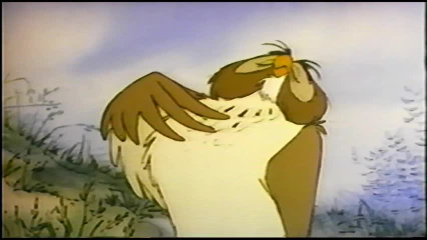 Winnie the Pooh and the Honey Tree (1966) 1987 VHS