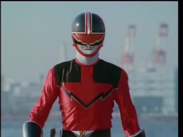 Mirai Sentai Timeranger primera batalla de Time Fire