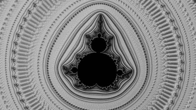 B/W Mandelbrot Zoom
