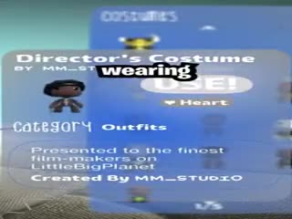 LittleBigPlanet Director Costume (Ayee)