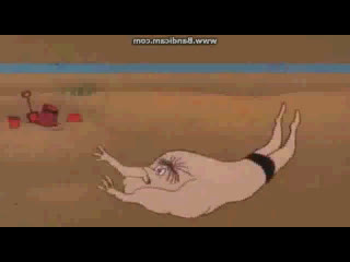 crazy deflating man lol