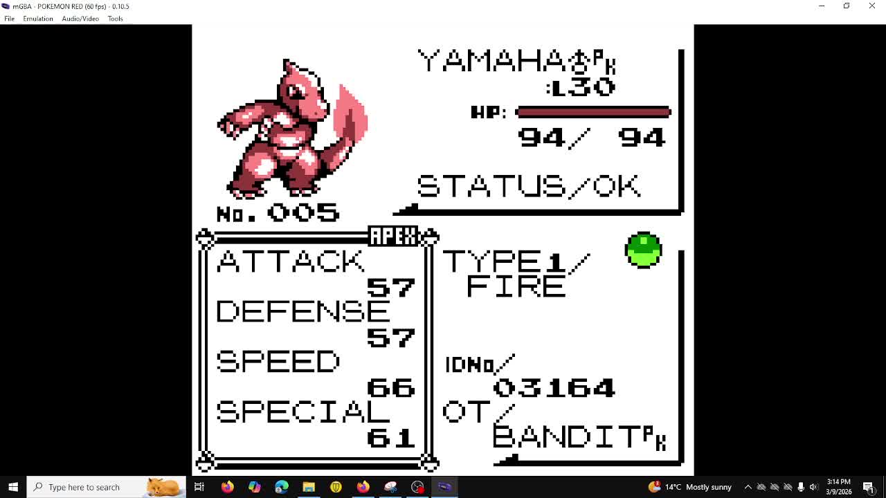 Pokémon Pure Red #20