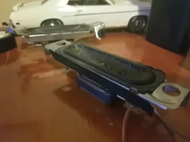 speaker blowout