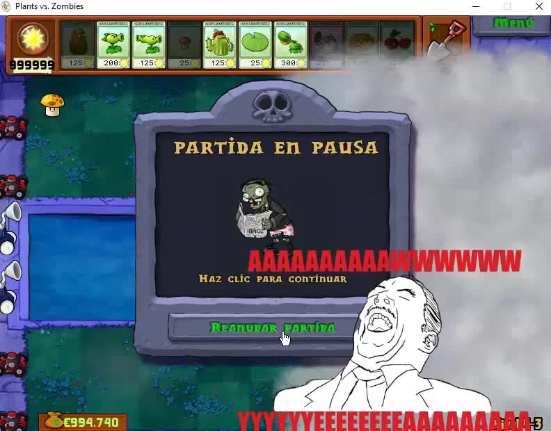 Soles infinitos en PVZ. Tutorial Cheat Engine