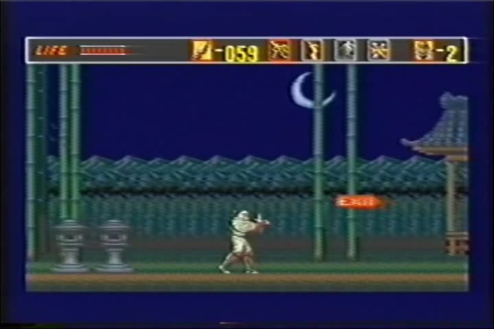 The Revenge of Shinobi (Mega Drive) [VHS Captured gameplay]