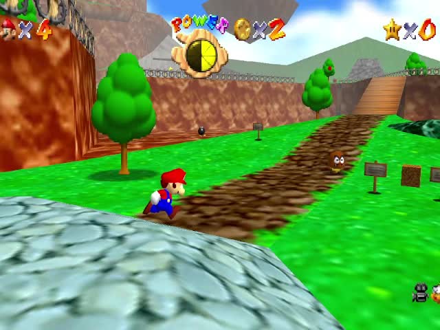 Mario 64 Gameplay again