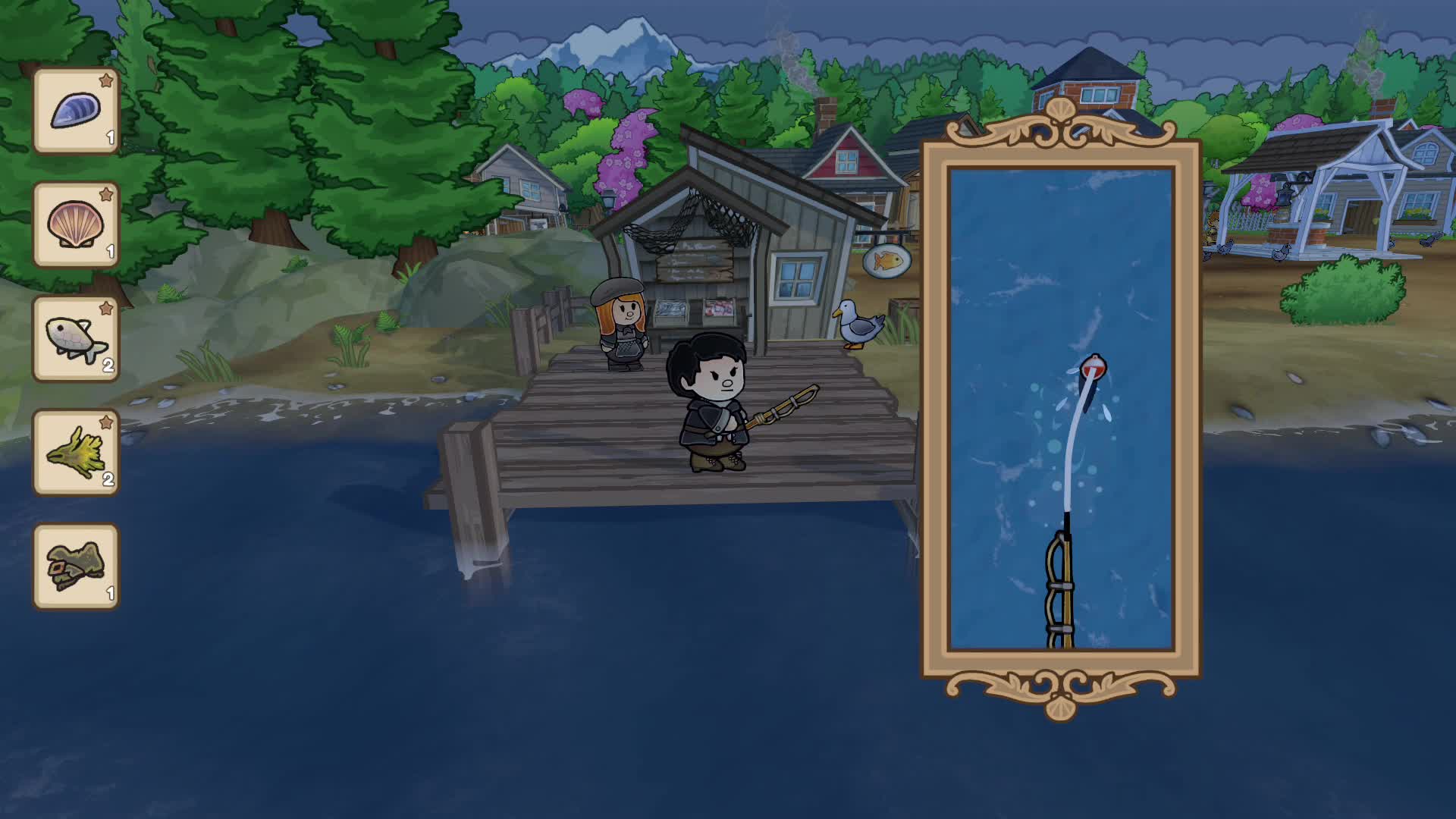 Echoes of the Plum Grove - Pesca colonial con arte de papel y colores hermosos Echoes of the Plum Grove - Pesca colonial con arte de papel y colores hermosos