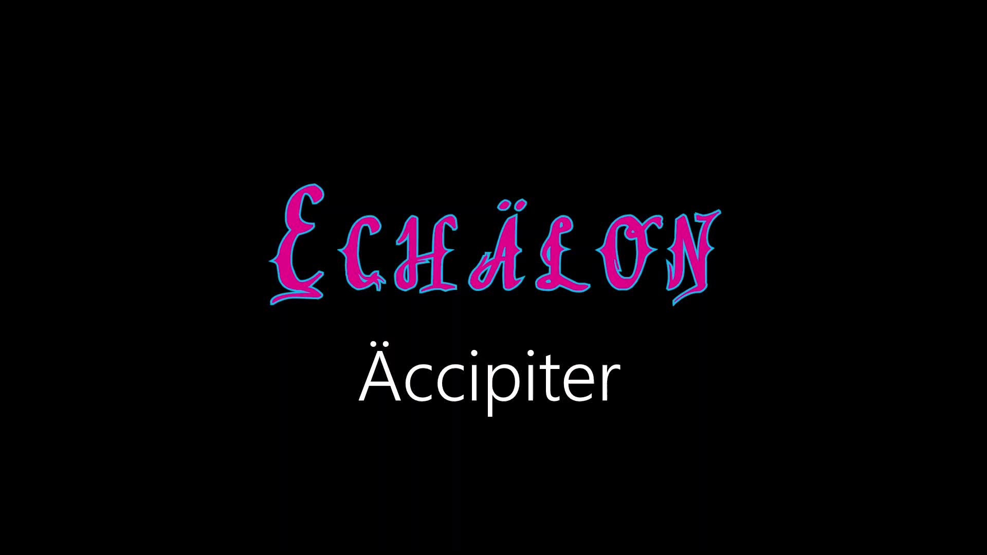 Echälon ¦ Äccipiter (officiäl audió)