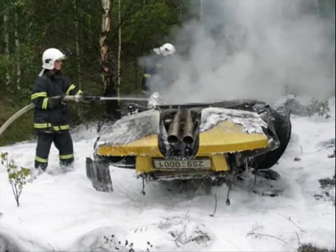 some of the worst crashes Lamborghini, Porsche, Ferrari