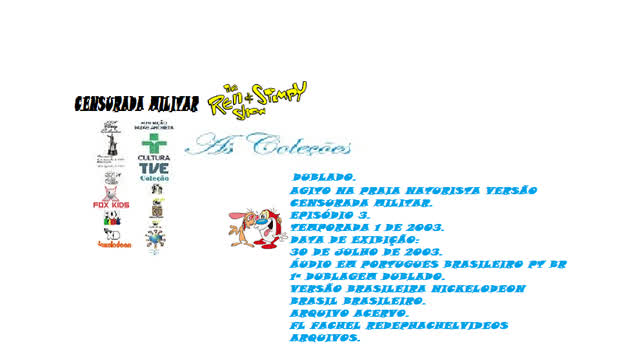 REN E STIMPY _ AGITO NA PRAIA NATURISTA COMPLETO VERSÃO CENSURA MILITAR DUBLADO REN E STIMPY _ AGITO NA PRAIA NATURISTA COMPLETO VERSÃO CENSURA MILITAR DUBLADO