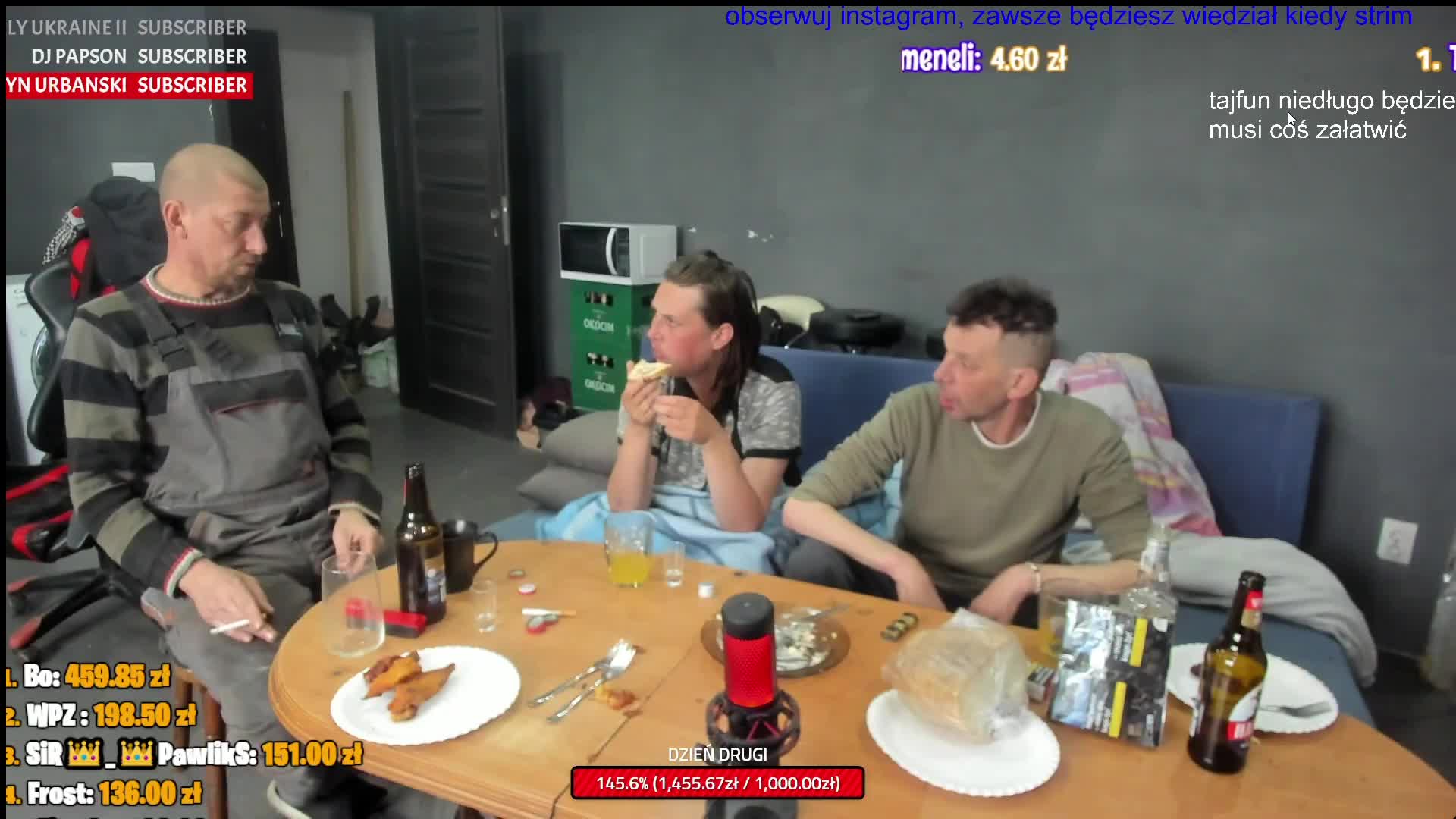 bystrzaktv Tajfun vs Rusek szef kłótnia, Rusek pozdrawia wojewódzkie