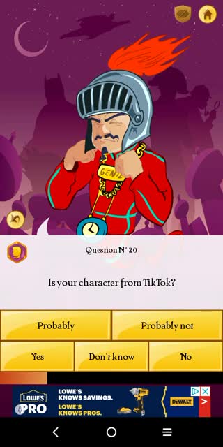 playing Akinator playing Akinator