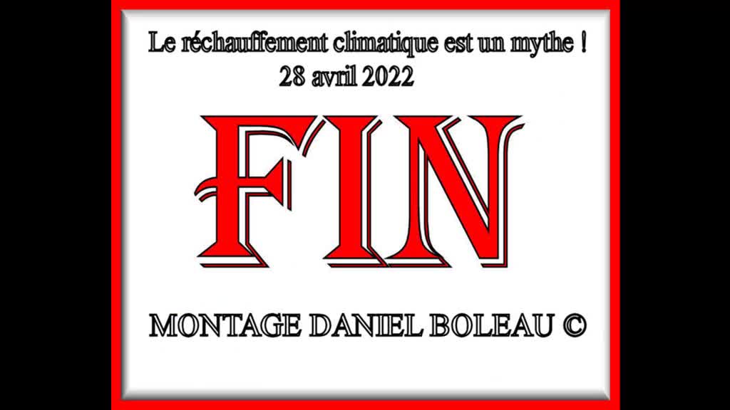 Le réchauffement climatique est un mythe ! Le réchauffement climatique est un mythe !