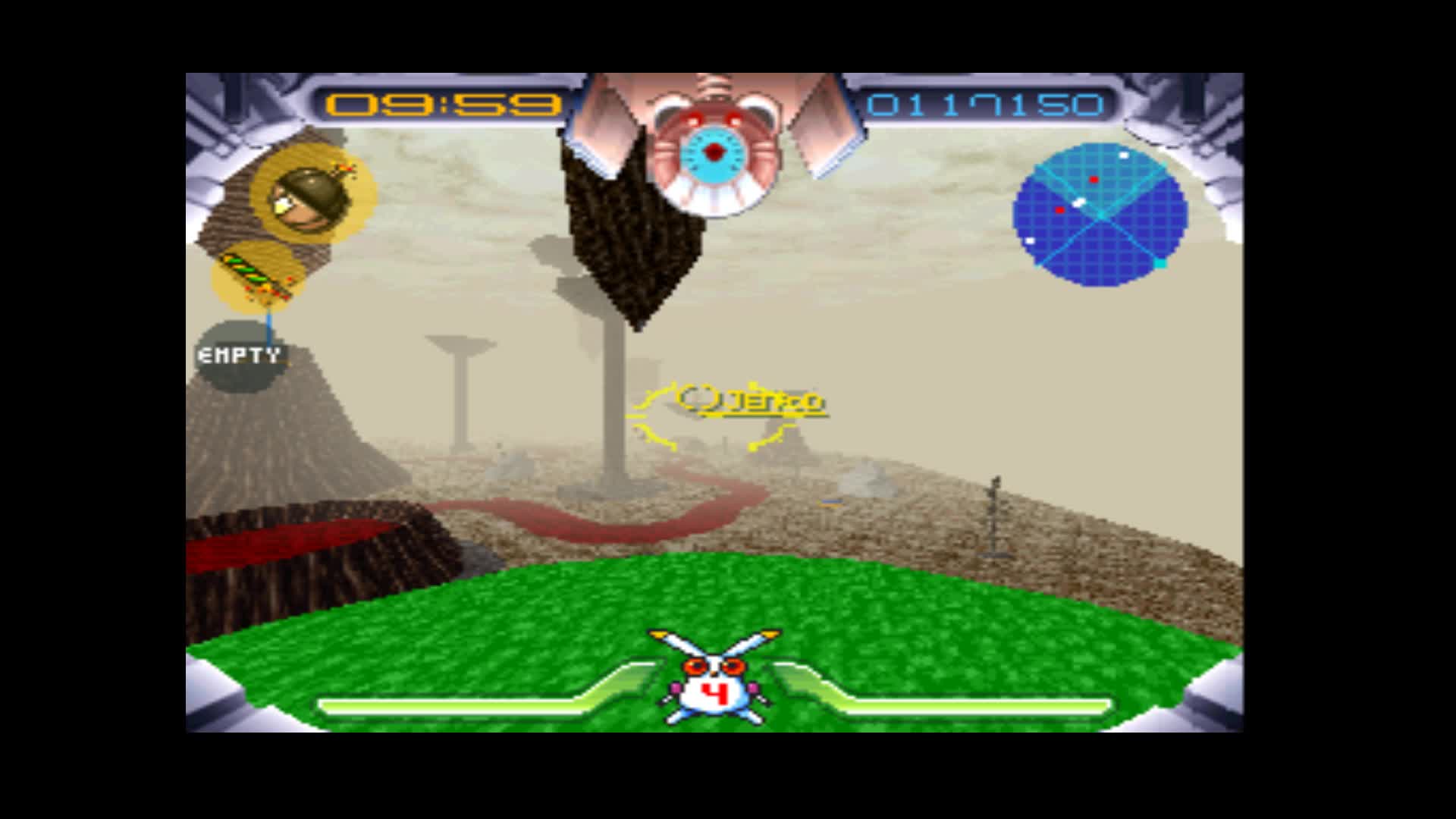 Jumping Flash! PS1 Gameplay PAL Version