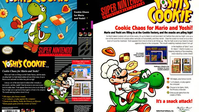 Yoshi's Cookie (Super Nintendo Version) Original Soundtrack - Frantic Factory [Flac Quality]