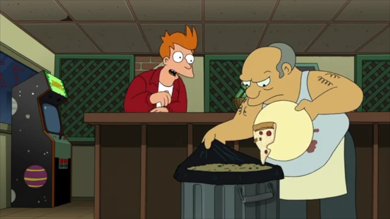 Fry Uses Time Travel for FREE Ice Cream | Futurama
