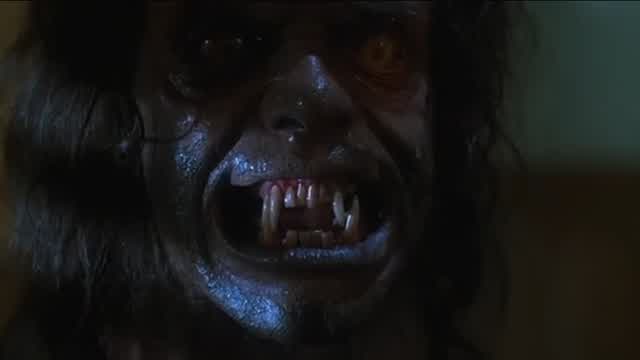 Werewolf transformation scene 5 (the howling)