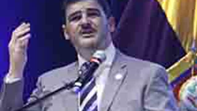 9 de octubre dia de la Independencia Guayaquil: discurso del alcalde Aquiles Alvarez