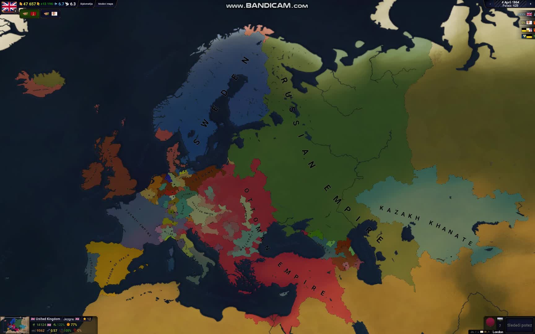 Age of History 2 Timelapse
