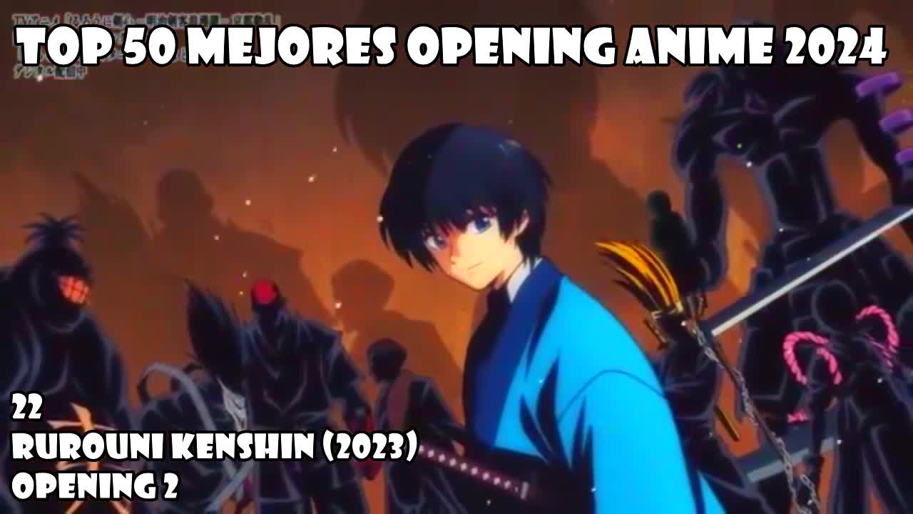 TOP 50 MEJORES OPENING ANIME 2024 - Pus HTD TokyVideo