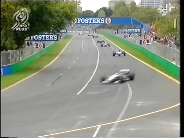 F1 Australia 1997-collision between Irvine, Herbert and Villeneuve at the start! F1 Australia 1997-collision between Irvine, Herbert and Villeneuve at the start!