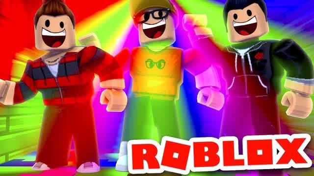 DANCE PARTY IN ROBLOX GOES WRONG