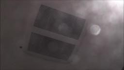 Exhaust fan in a restaurant restroom Exhaust fan in a restaurant restroom