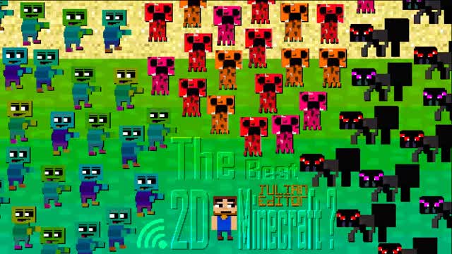 Is This The Best 2D Minecraft ? - Minecraft julianseditor 1.3.61.2 (fr/en)