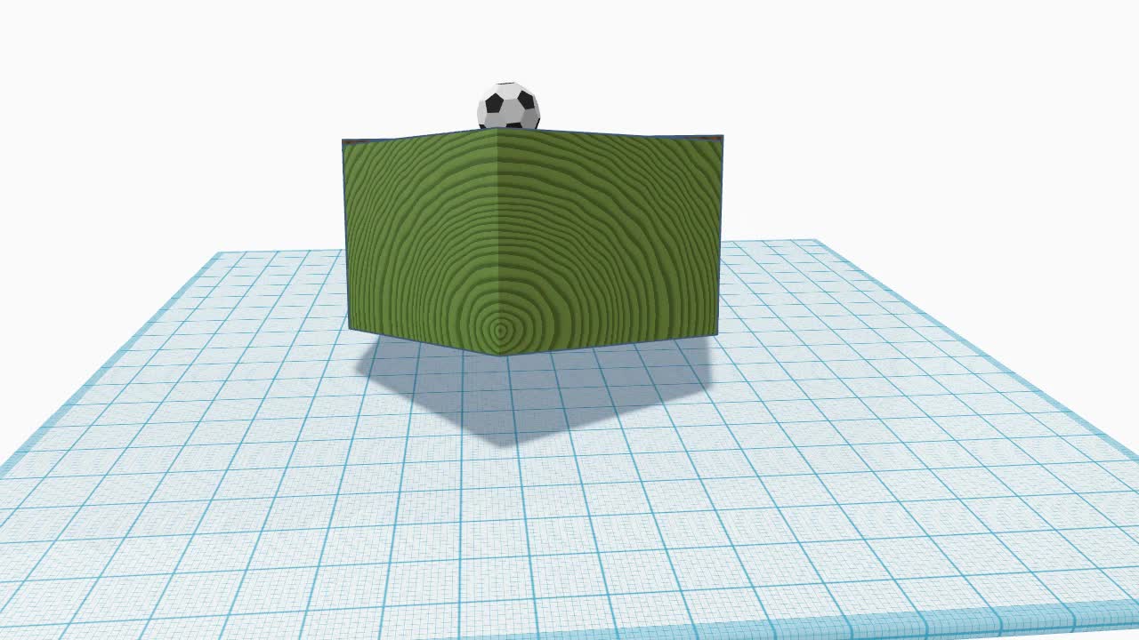 random video of me throwing random objects at a 3d house