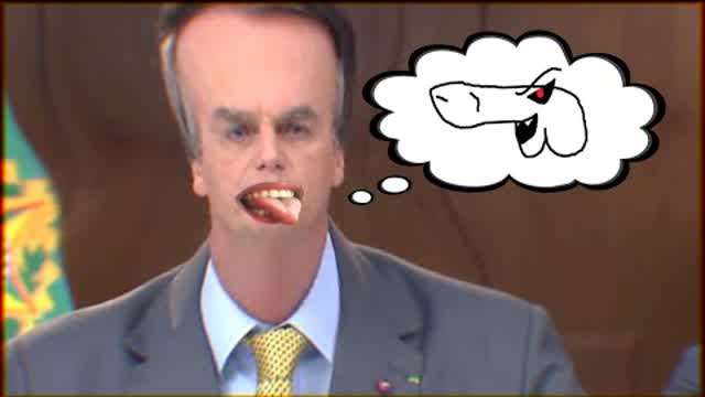 Ytpbr [LixoPong] - Bolsonaro quer mamar em travesti por causa de piada interna