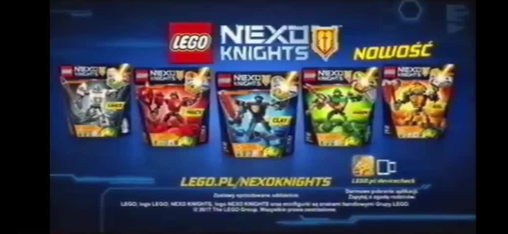 Nexo Knights reklama combo mocy