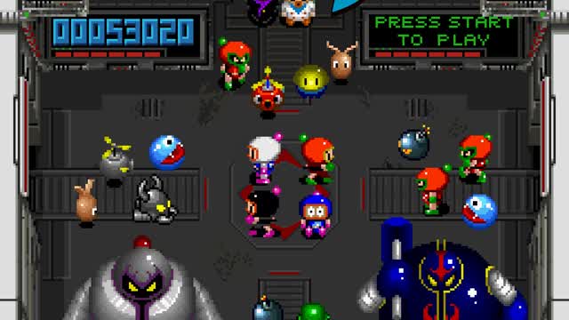 Super Bomberman 1 (Super Nintendo) Original Soundtrack - World 5: Robot Colosseum Tournament