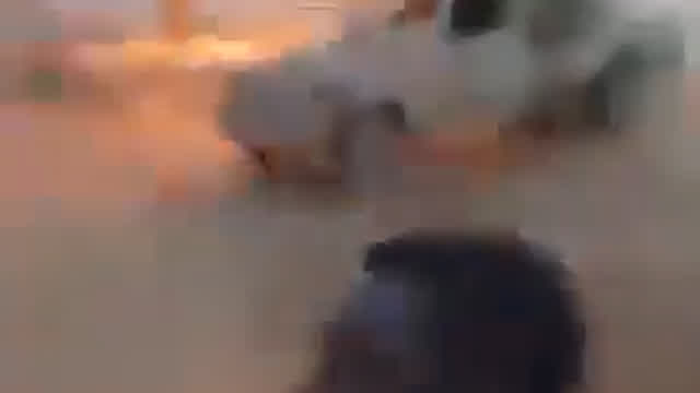 Technicals firing at RSF positions in El-Fasher