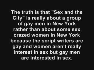 The truth about the television series Sex and the City