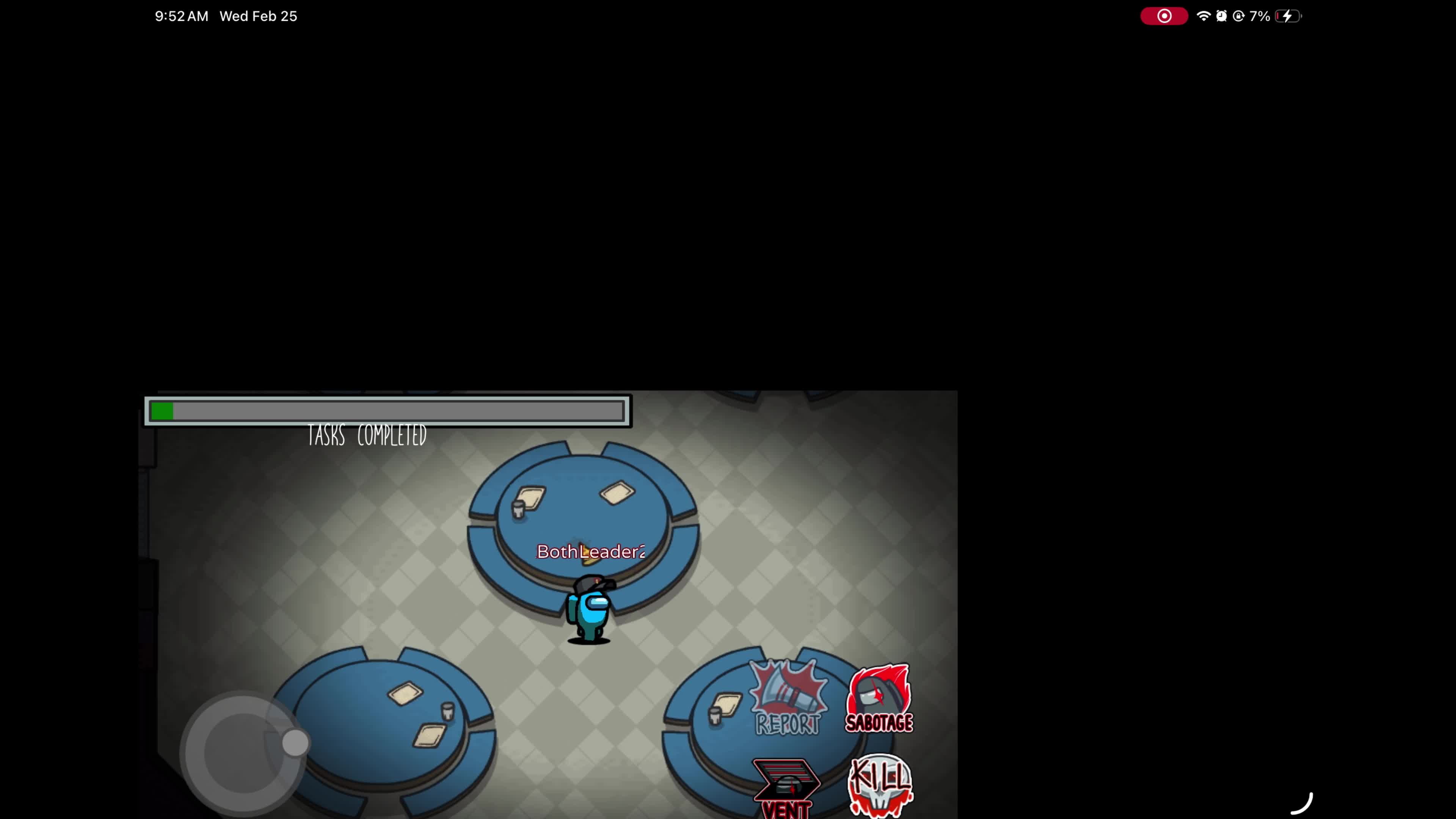 Me playing among us from the web