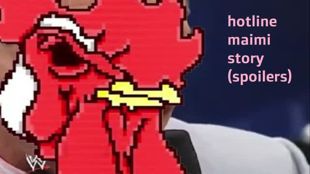 Hotline Miami Story (Spoilers)